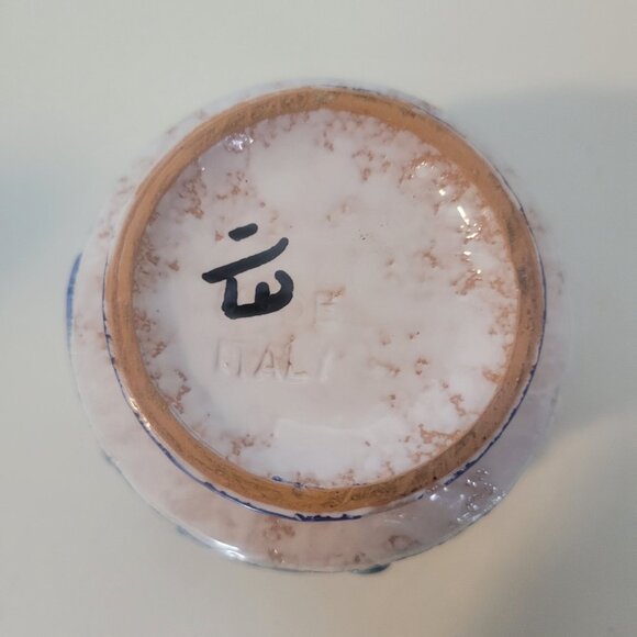 Vintage Bitossi Italian Small Abstract Glossy Ceramic 3.75" Indoor Plant… - Picture 2 of 5